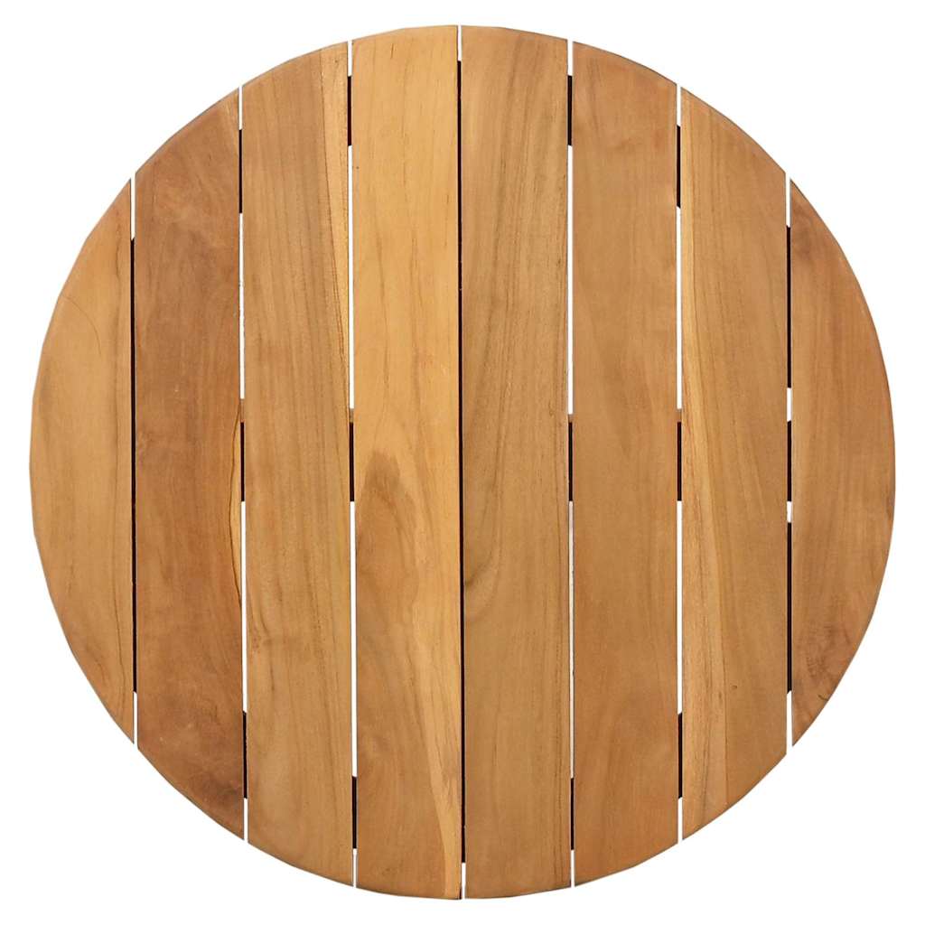 Bocni stol Smeđa 55 x 55 x 51 cm Čvrsto teak drvo