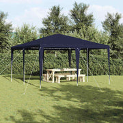Šator za zabave Plava 400 x 400 x 266 cm Polietilen i čelik