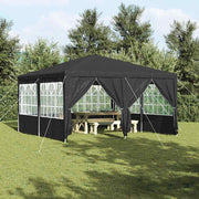 Šator za zabave Antracit 400 x 400 x 266 cm Polietilen