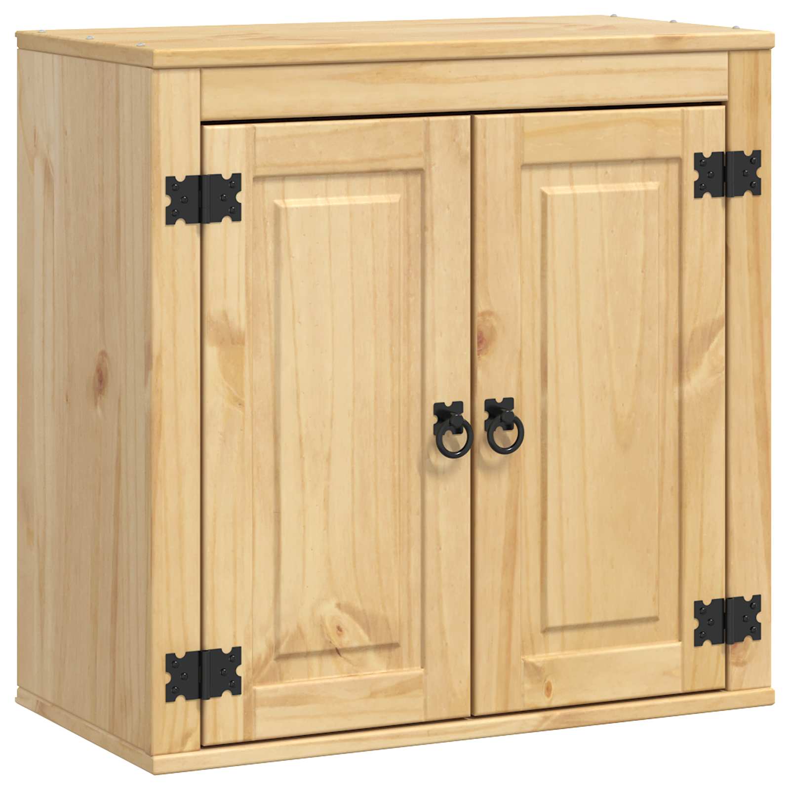 Cabinet SKI Medeno Smeđa 60 x 32 x 60 cm Čvrsto borovo drvo