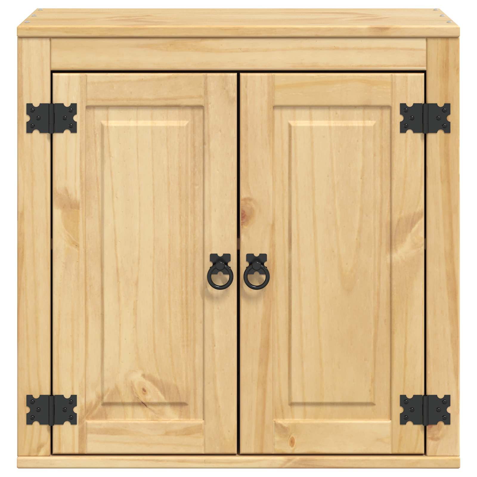 Cabinet SKI Medeno Smeđa 60 x 32 x 60 cm Čvrsto borovo drvo