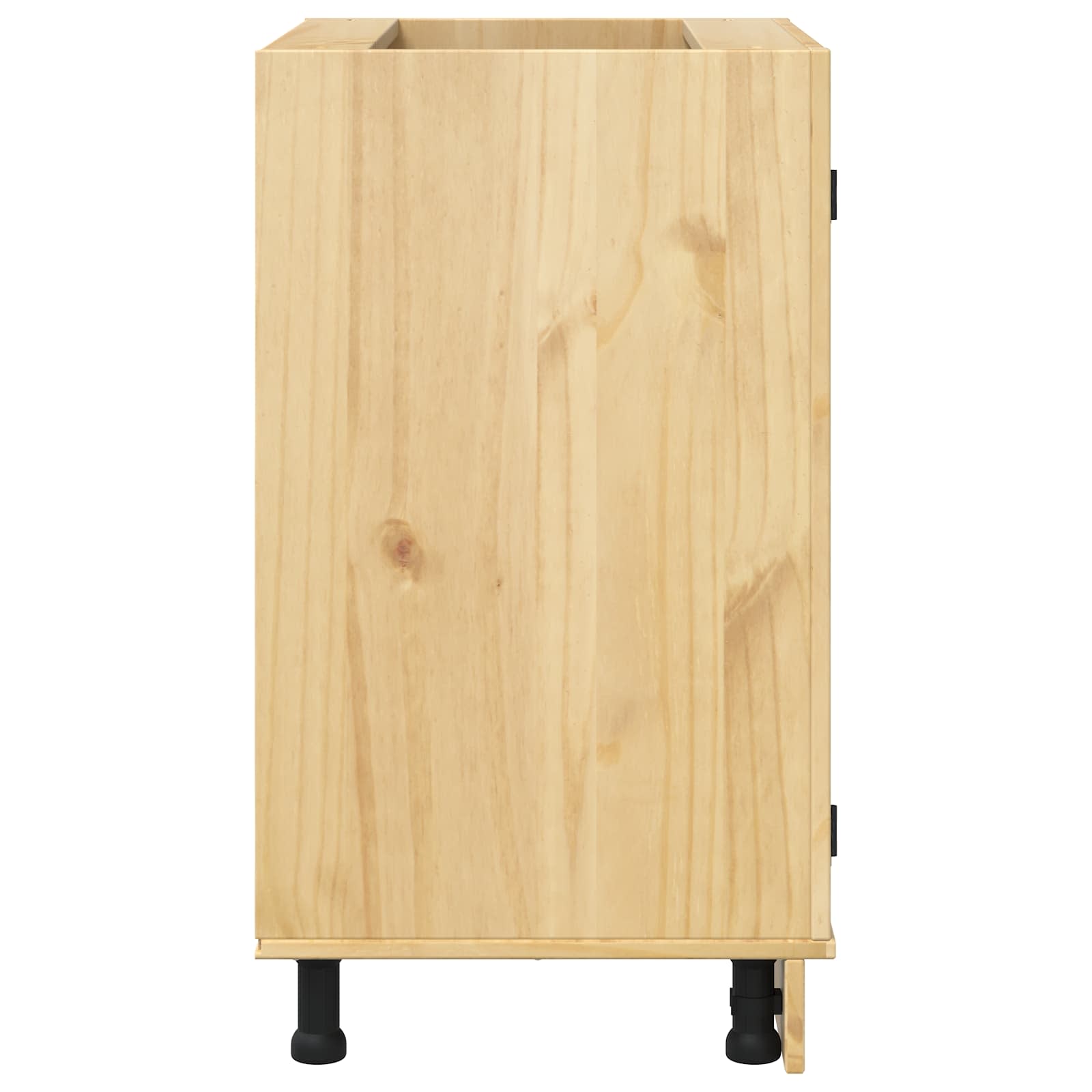 Cabinet SKI Medeno Smeđa 60 x 46 x 81,5 cm Čvrsto borovo drvo