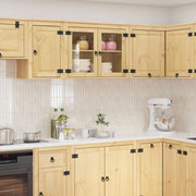 Cabinet SKI Medeno Smeđa 80 x 32 x 60 cm Čvrsto borovo drvo