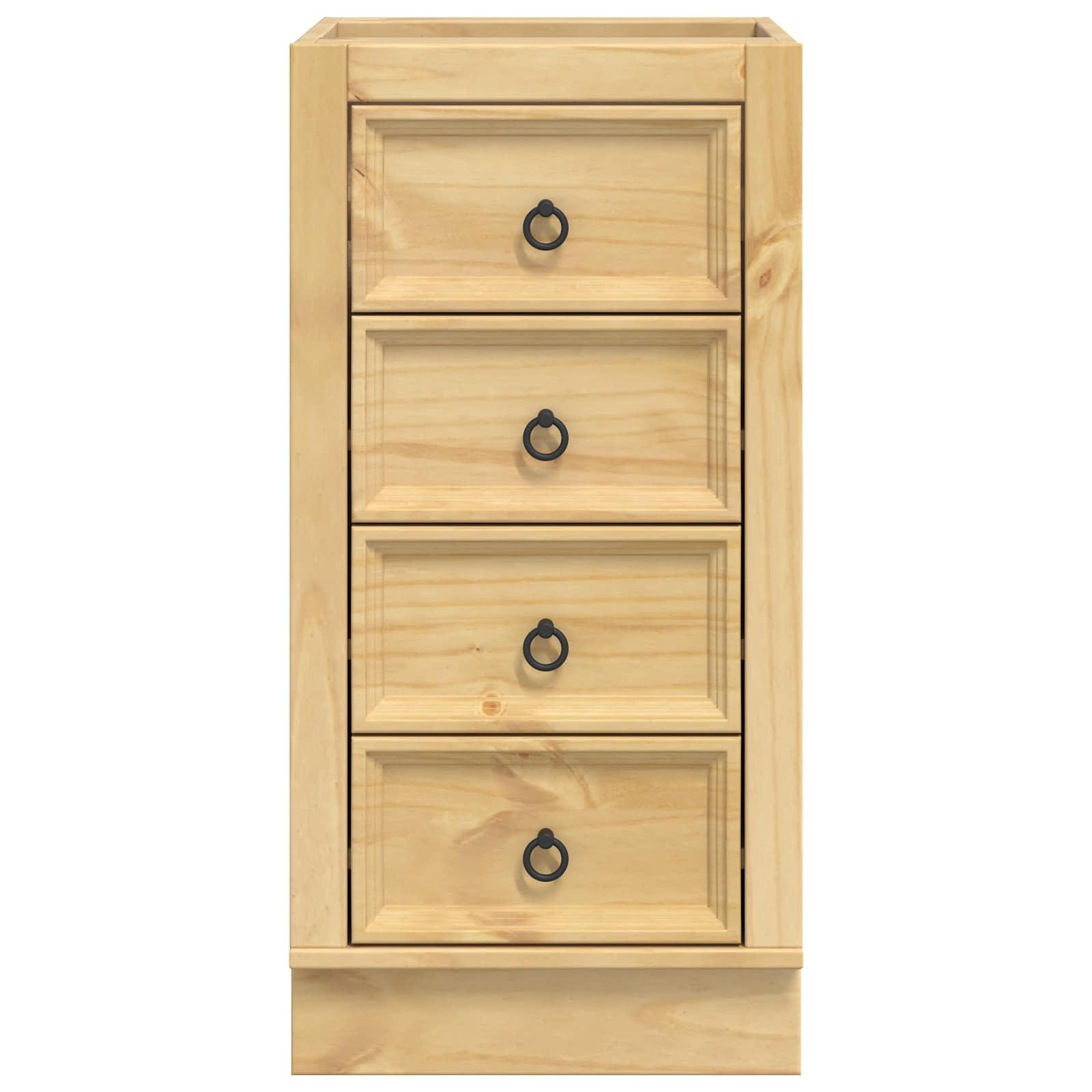 Cabinet SKI Medeno Smeđa 40 x 46 x 81 cm Čvrsto borovo drvo