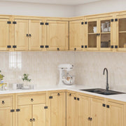 Cabinet SKI Medeno Smeđa 80 x 80 x 60 cm Čvrsto borovo drvo