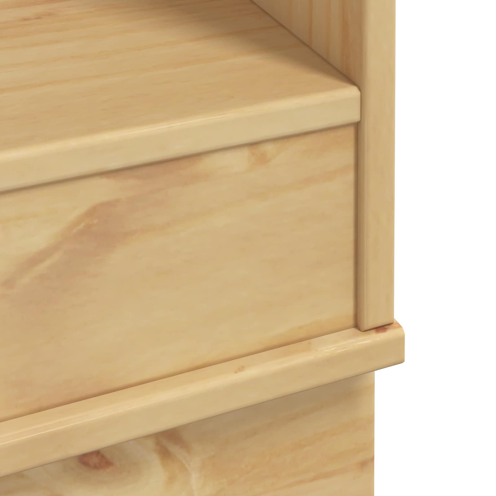 Cabinet SKI Medeno Smeđa 60 x 46 x 81 cm Čvrsto borovo drvo