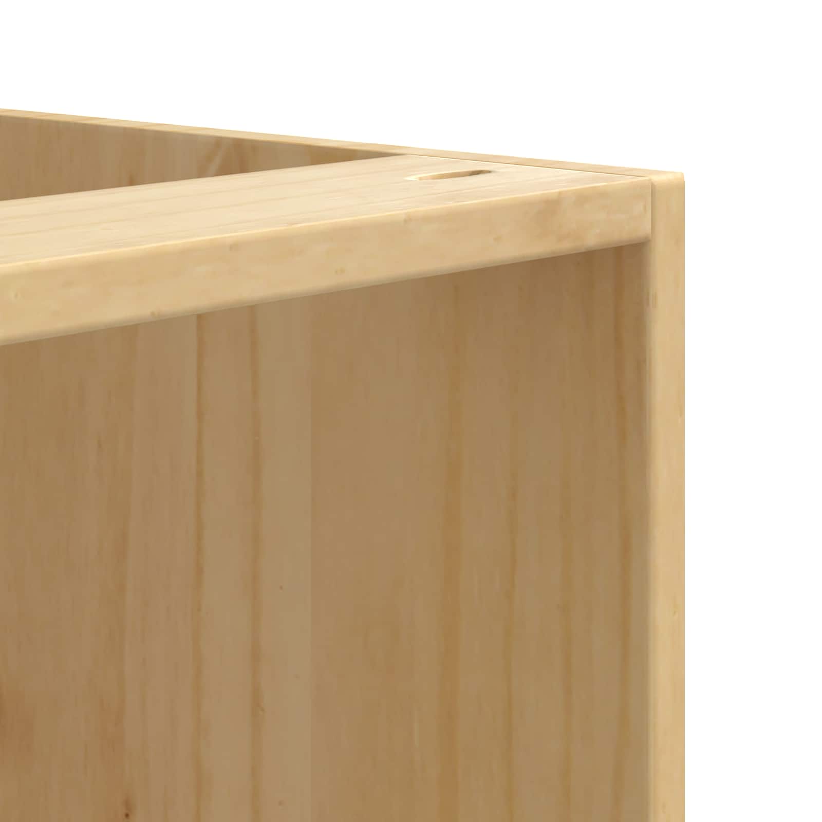 Cabinet SKI Medeno Smeđa 60 x 46 x 81 cm Čvrsto borovo drvo