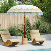 Balineški Parasol Krema 215 x 215 x 260 cm