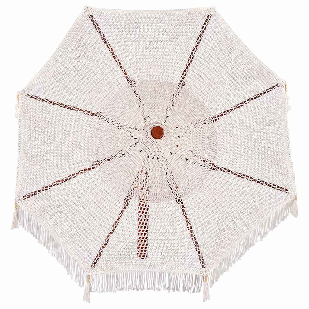 Makrame suncobransko Krema 252.5 x 252.5 x 260 cm
