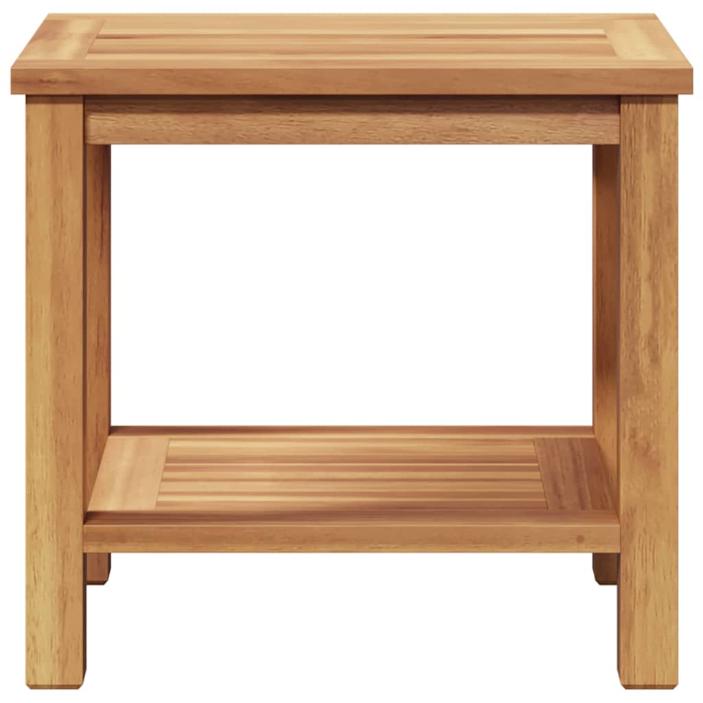 Kava Stol s pohranom Smeđa 50 x 35 x 45 cm Čvrsto teak drvo