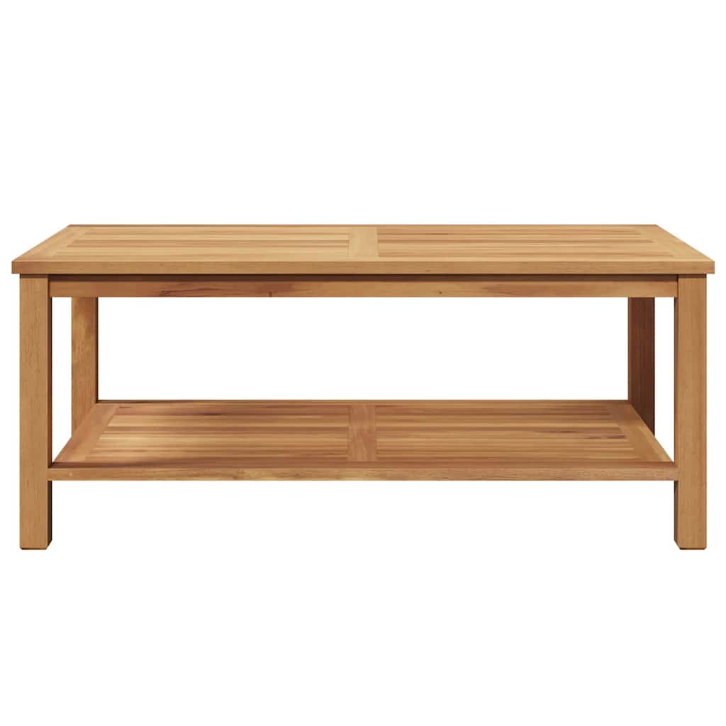 Kava Stol s pohranom Smeđa 110 x 55 x 45 cm Čvrsto teak drvo