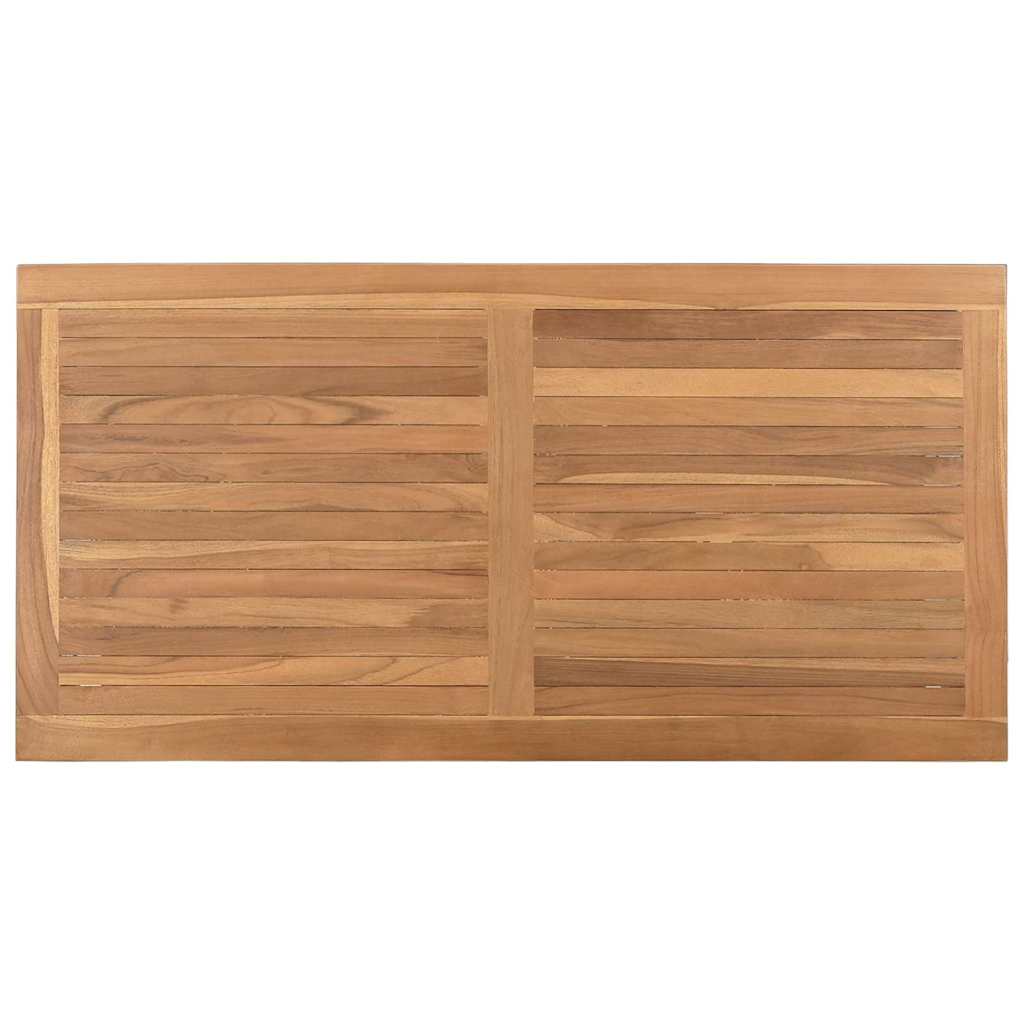 Kava Stol s pohranom Smeđa 110 x 55 x 45 cm Čvrsto teak drvo