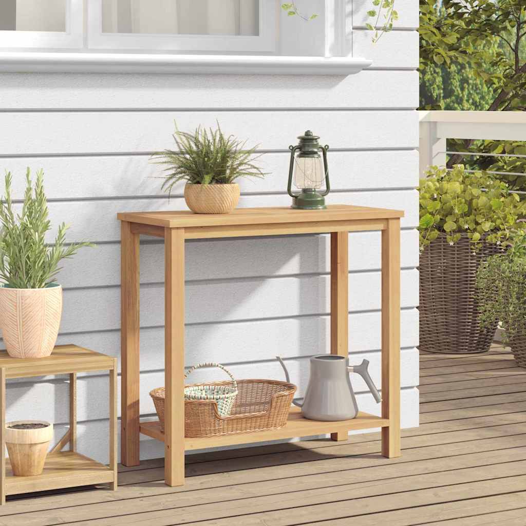 Konzolna stolica Smeđa 80 x 35 x 75 cm Čvrsto teak drvo