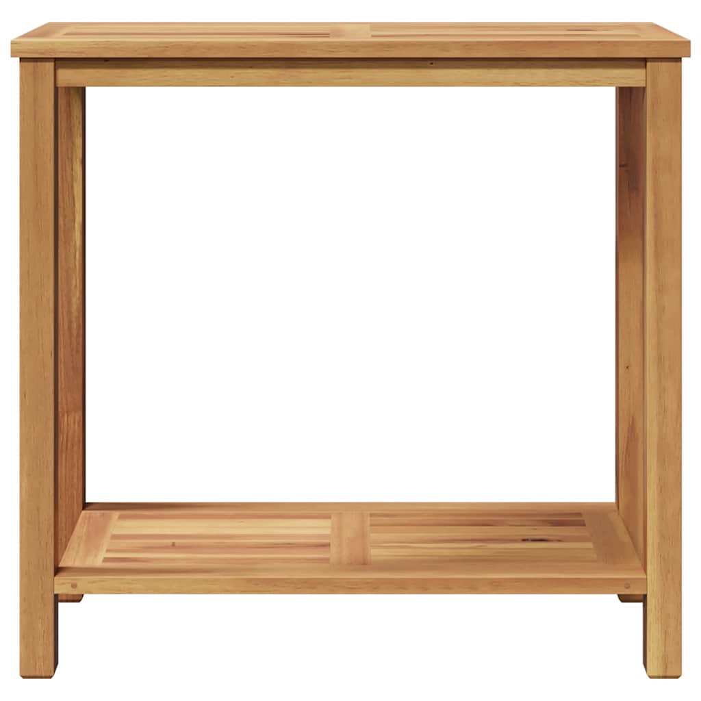 Konzolna stolica Smeđa 80 x 35 x 75 cm Čvrsto teak drvo