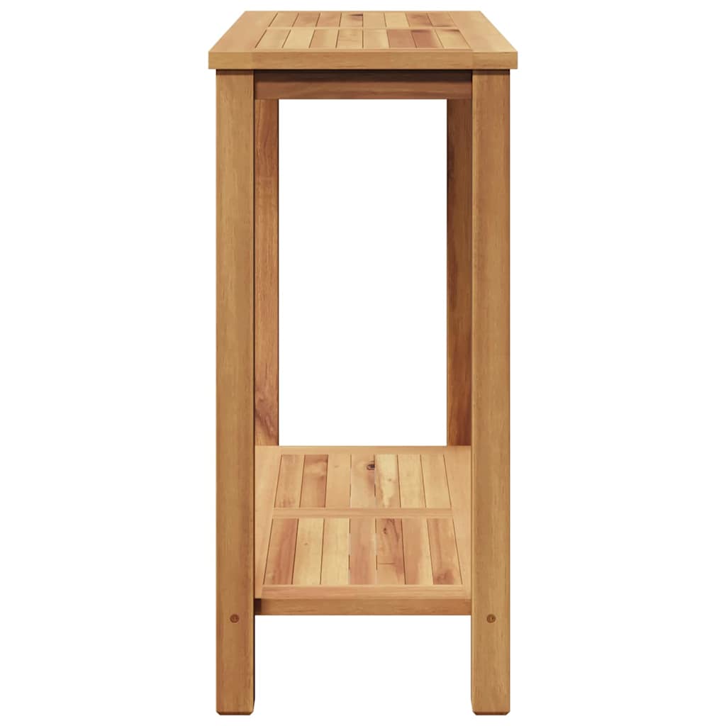 Konzolna stolica Smeđa 80 x 35 x 75 cm Čvrsto teak drvo
