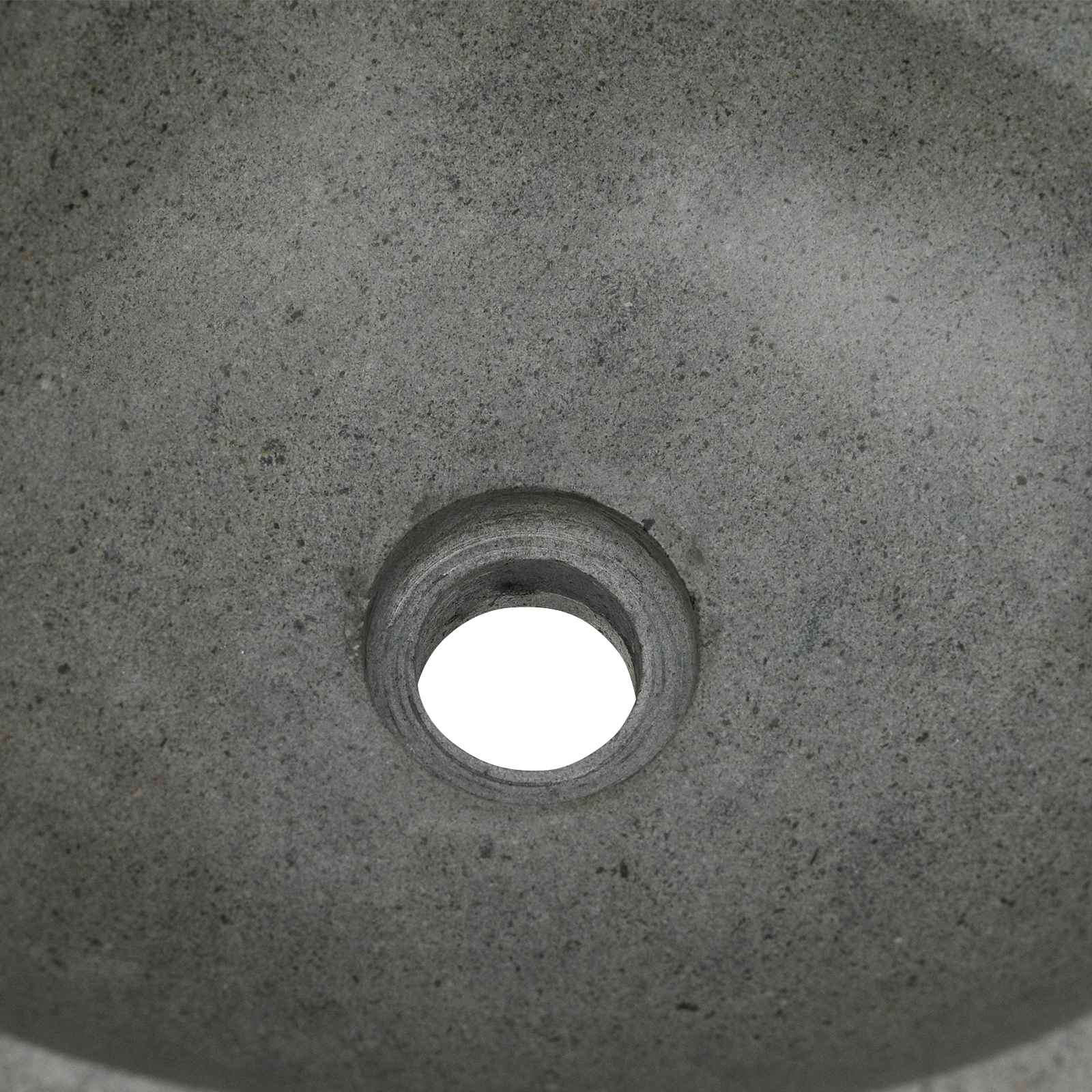 Umivaonik od riječnog kamena Svijetlo siva 45 x 35 x 15 cm