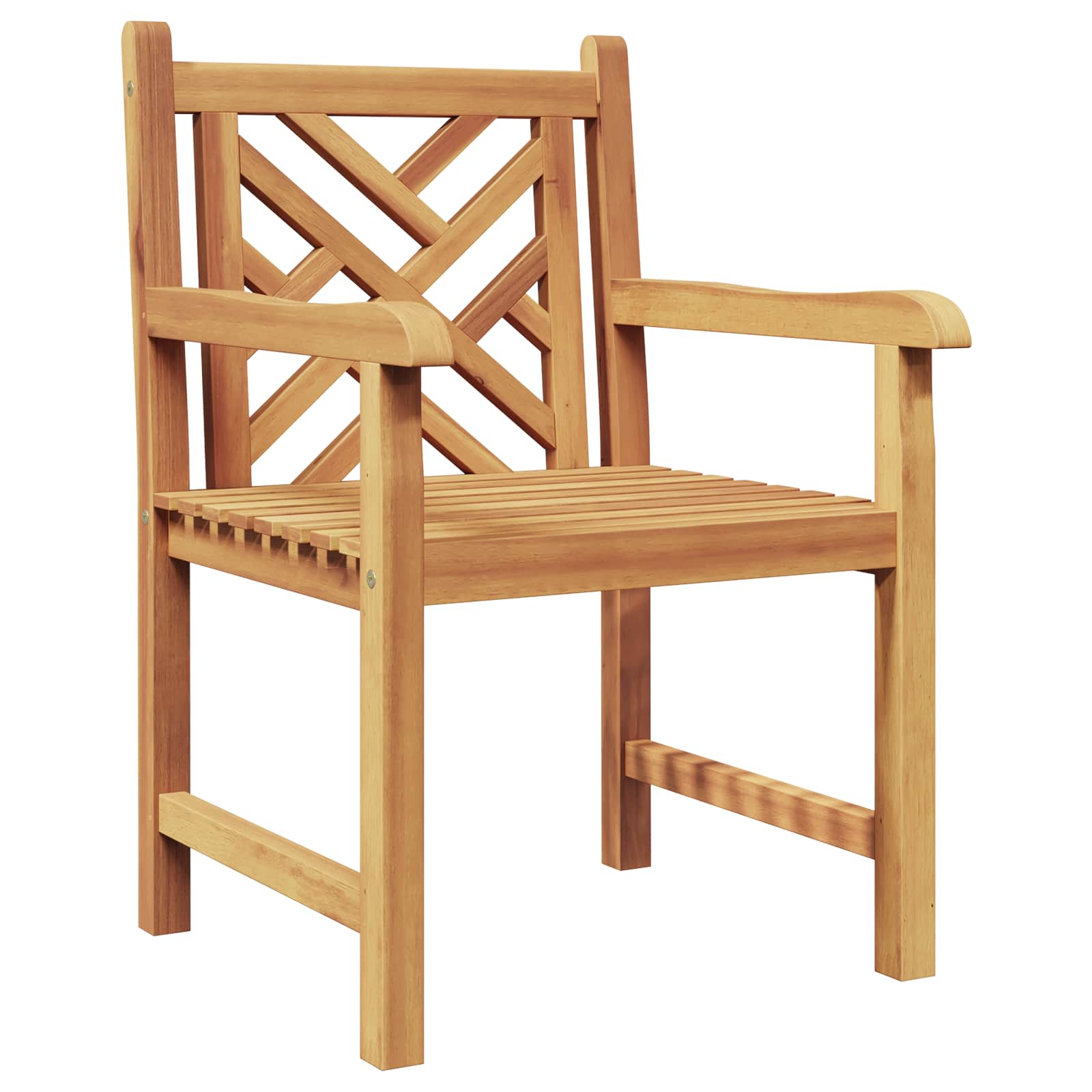 Vrtna stolica 2 pcs 60 x 58 x 90 cm Čvrsto teak drvo