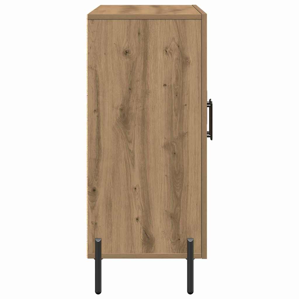 Kreveta Umjetnički hrast 90 x 34 x 80 cm Konstruirano drvo