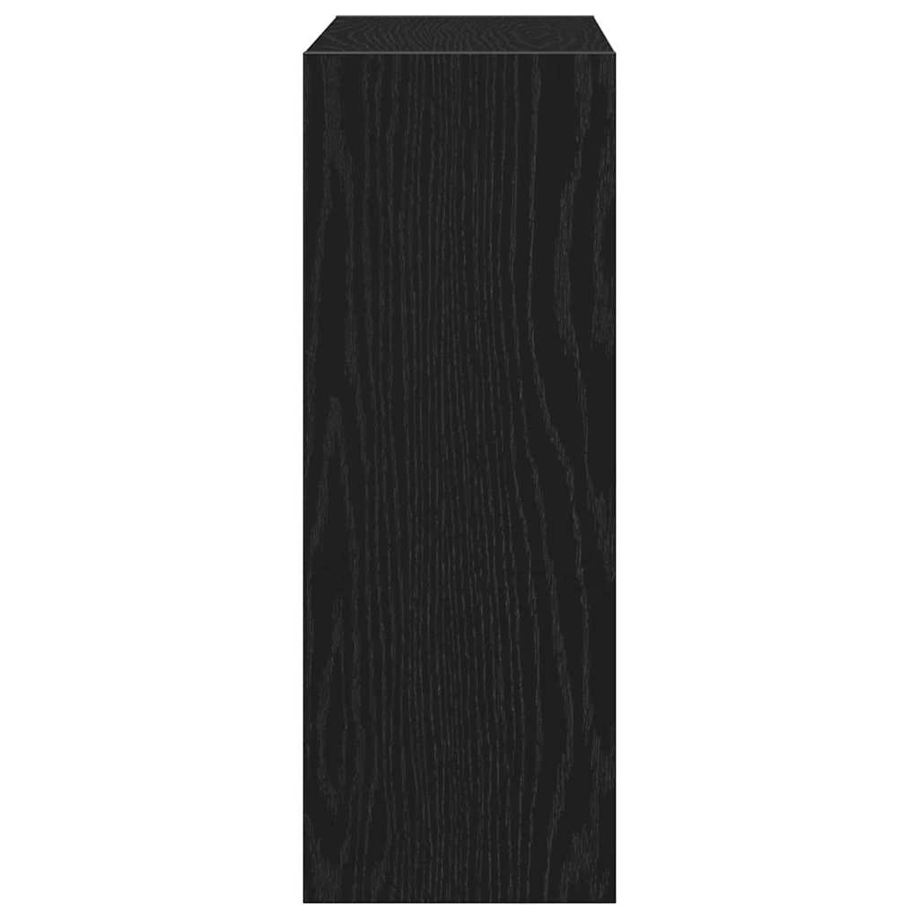 Ormar za cipele Crni hrast 60 x 21 x 57 cm Konstruirano drvo
