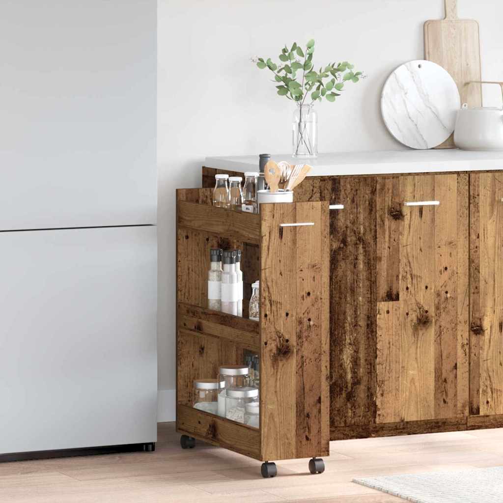 Cabinet s kotačem Staro drvo 60 x 22 x 79 cm