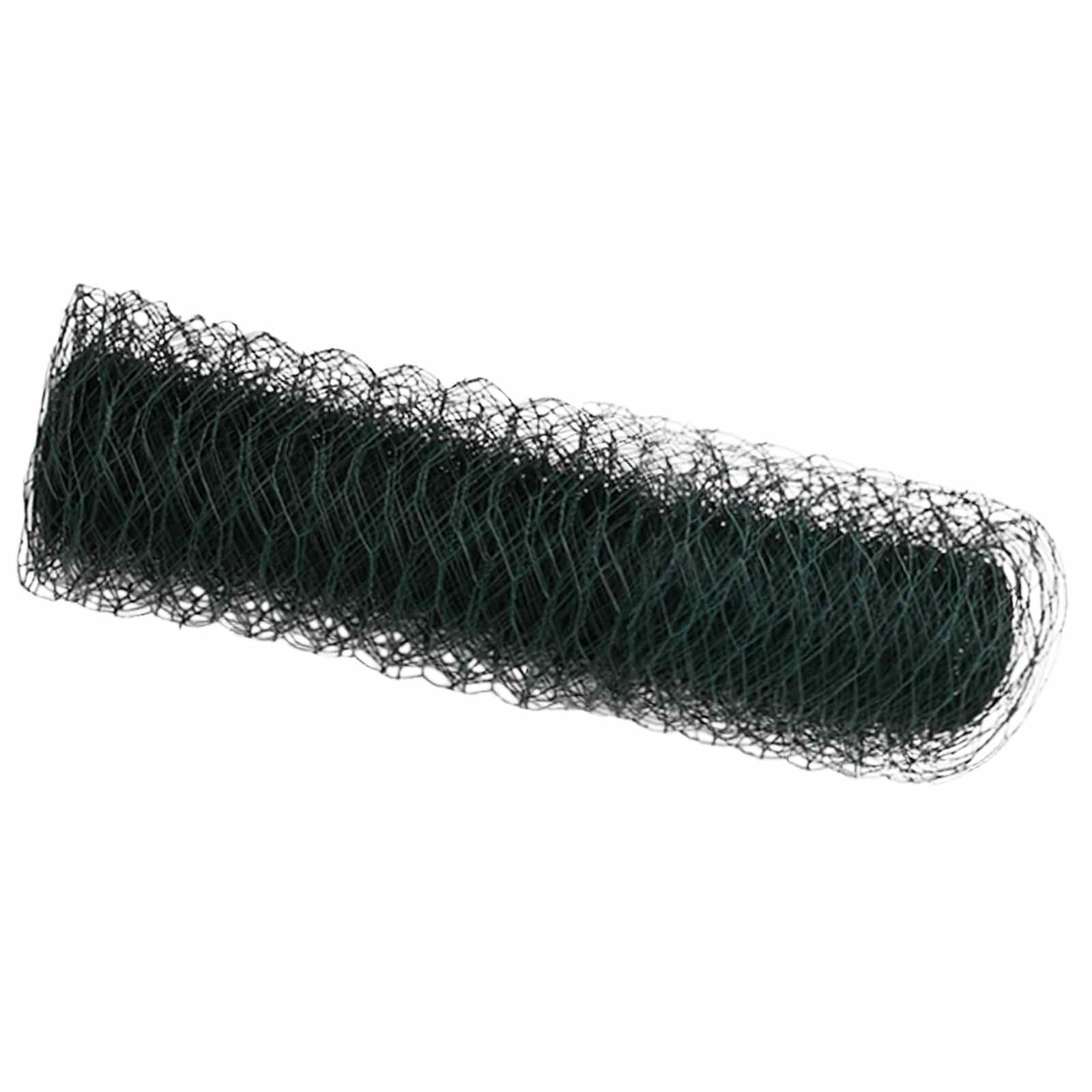 Heksagonalna ograda Zelena 0,4 x 10 m PVC