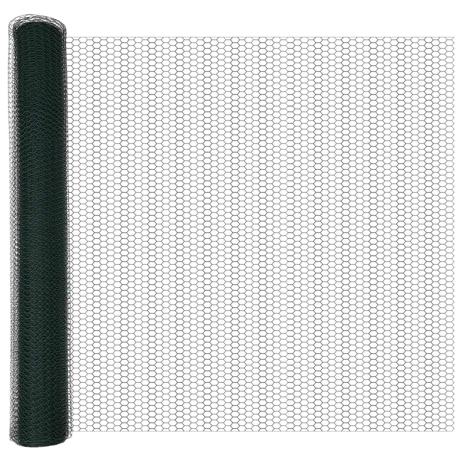 Heksagonalna ograda Zelena 1,2 x 10 m PVC