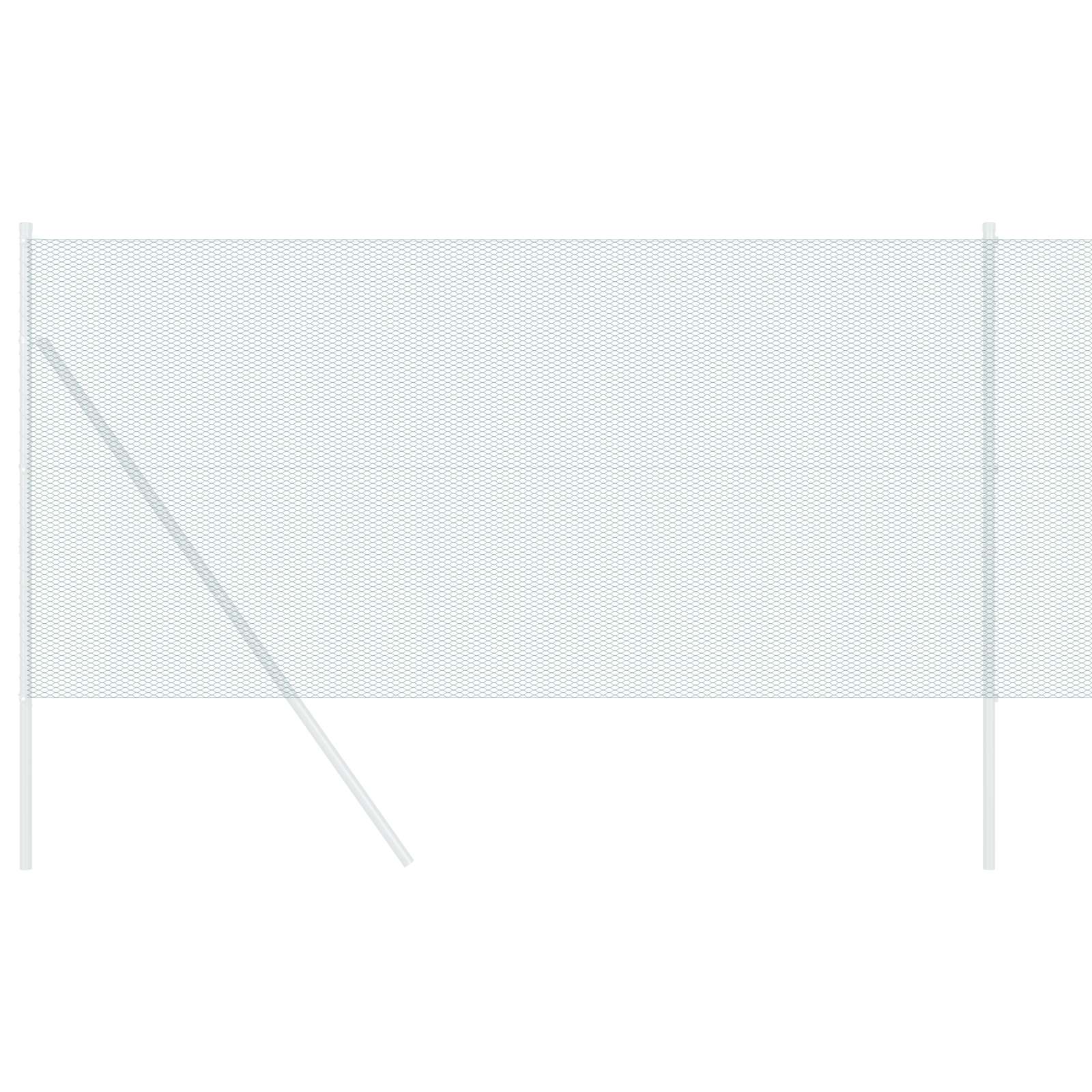 Heksagonalna ograda Zelena 1,2 x 10 m PVC