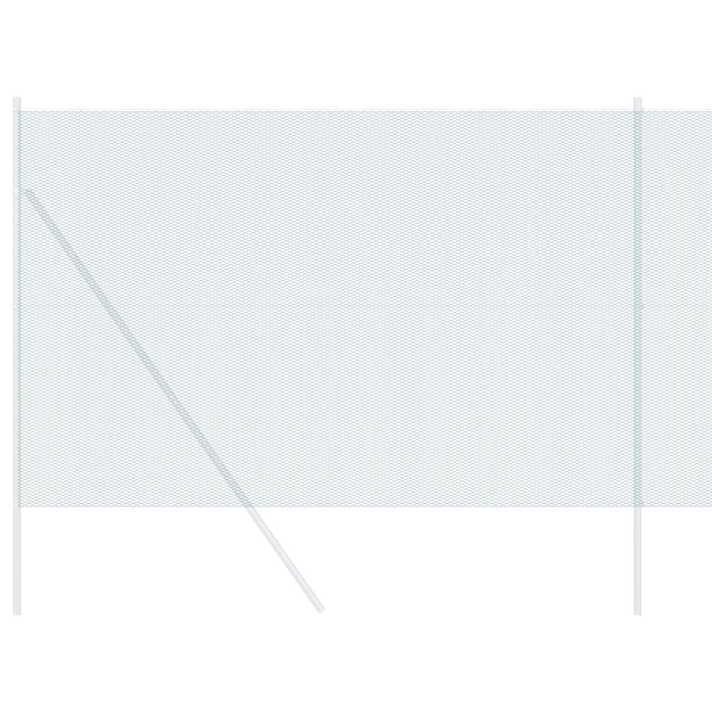 Heksagonalna ograda Zelena 1,6 x 10 m PVC