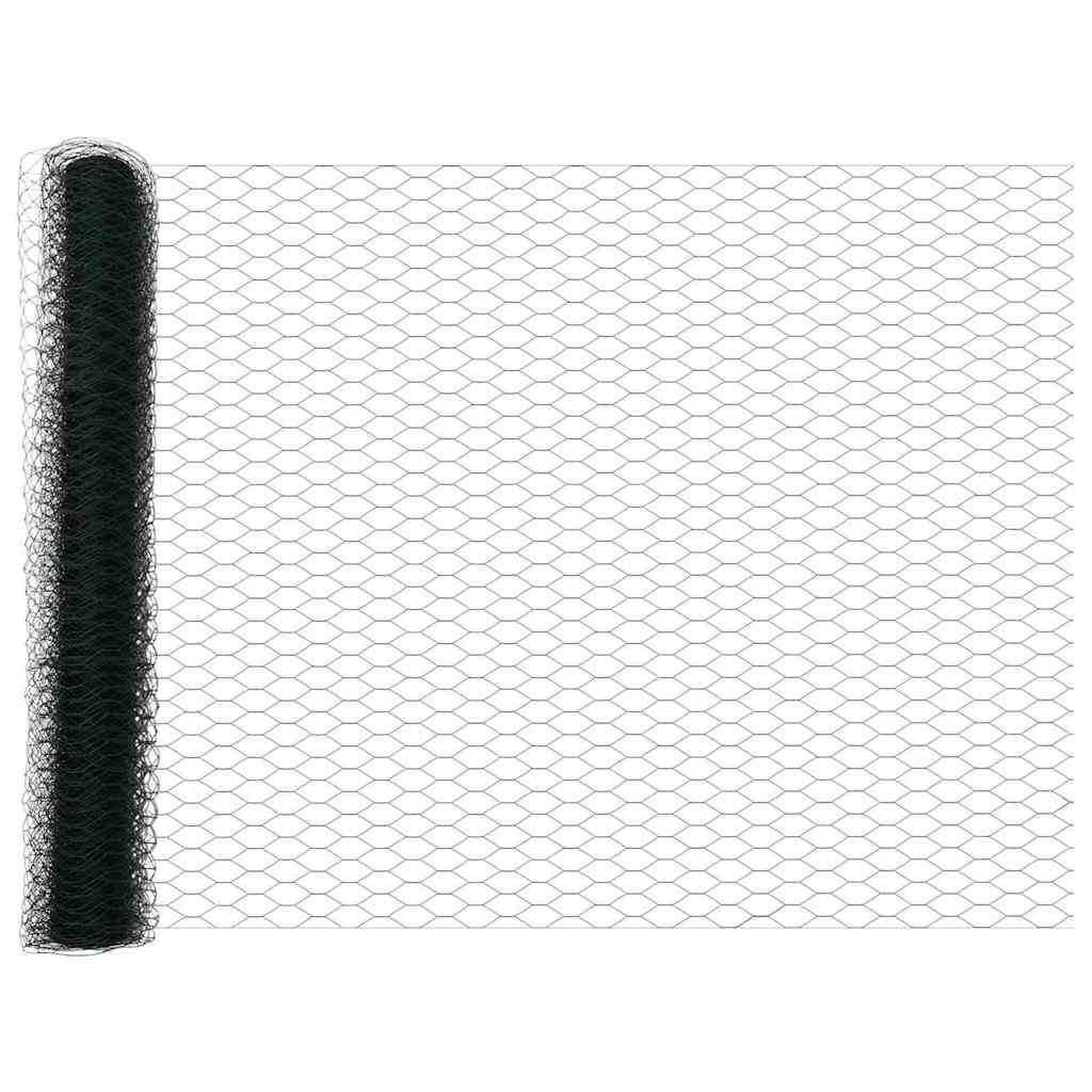 Heksagonalna ograda Zelena 1 x 50 m PVC