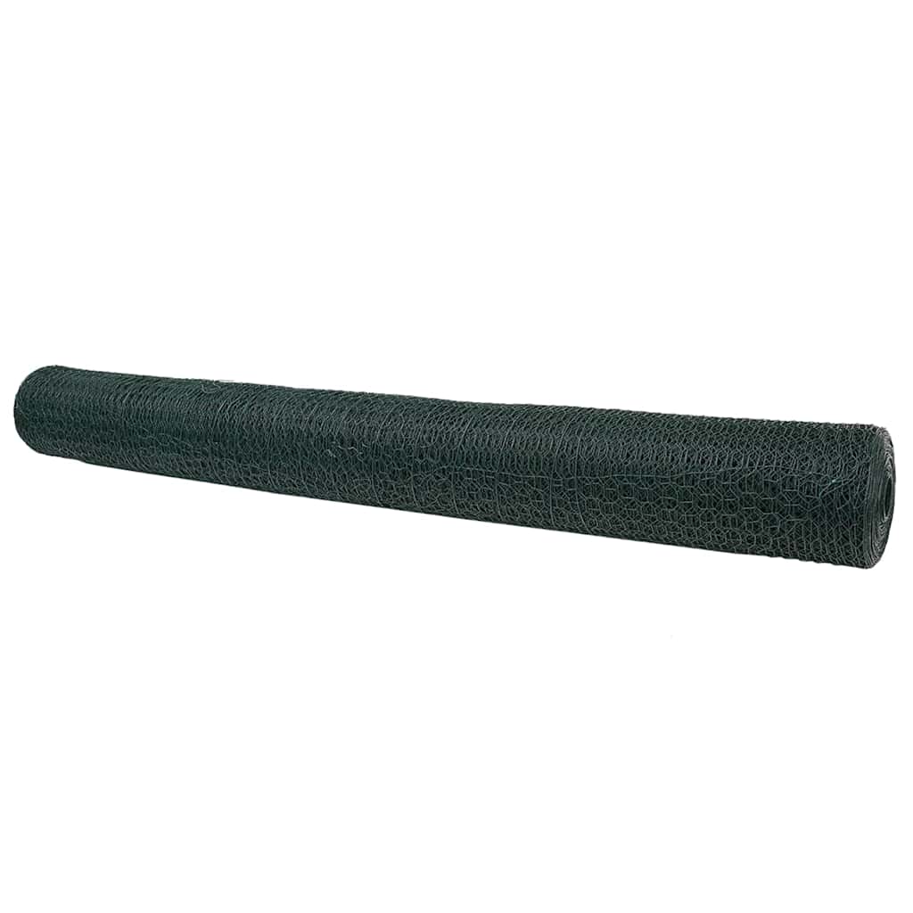 Heksagonalna ograda Zelena 1,2 x 50 m PVC