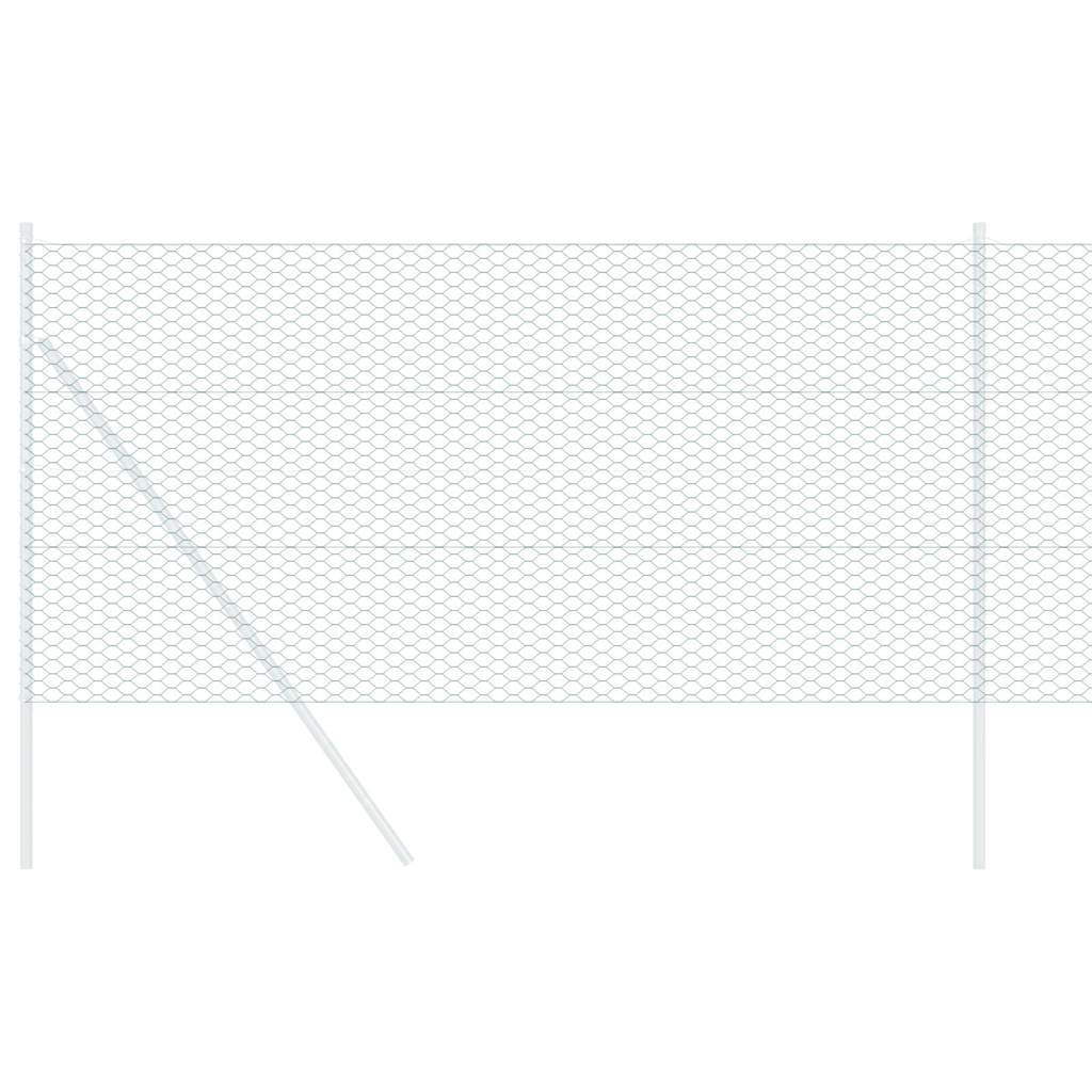 Heksagonalna ograda Zelena 1,2 x 50 m PVC