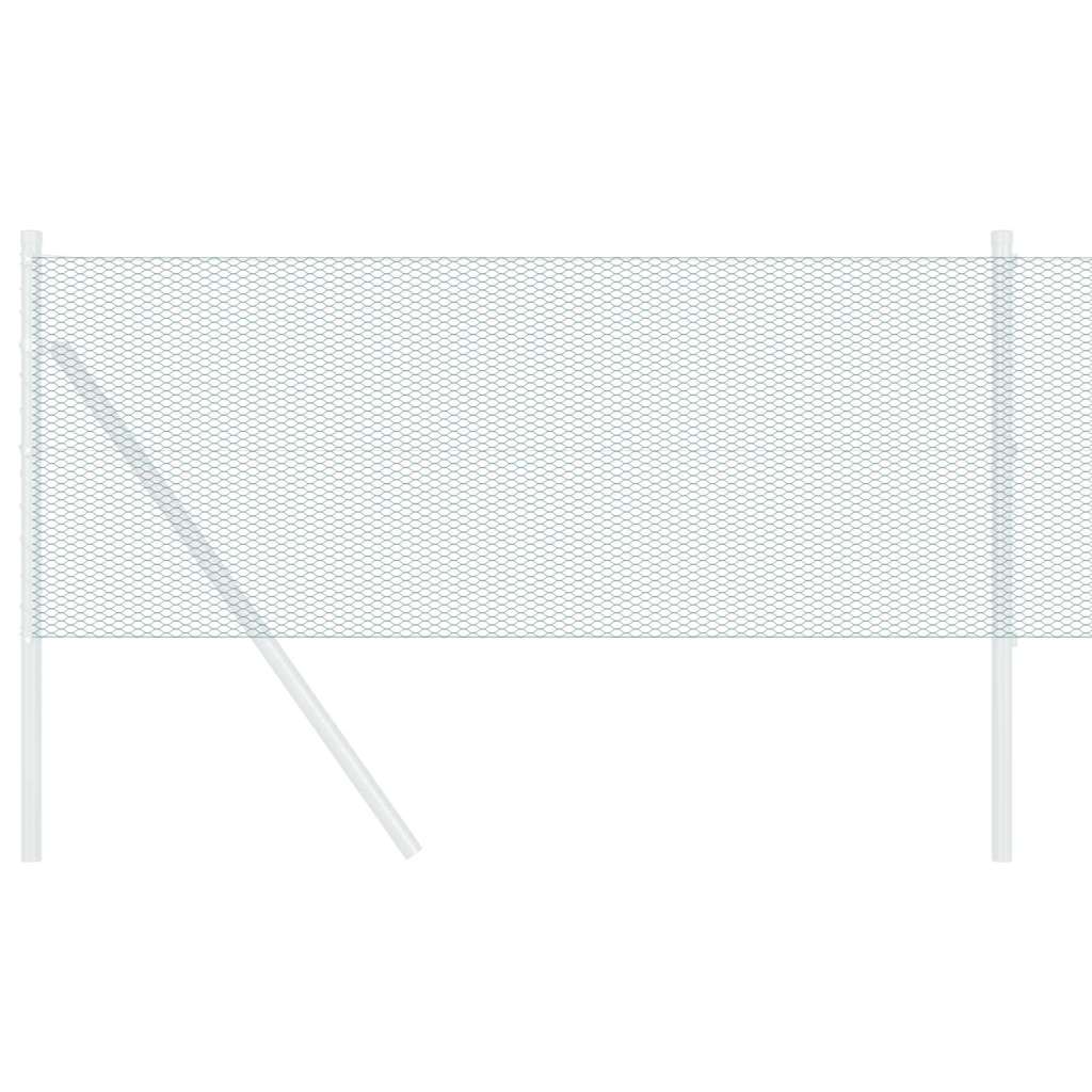 Heksagonalna ograda Zelena 0,6 x 100 m PVC