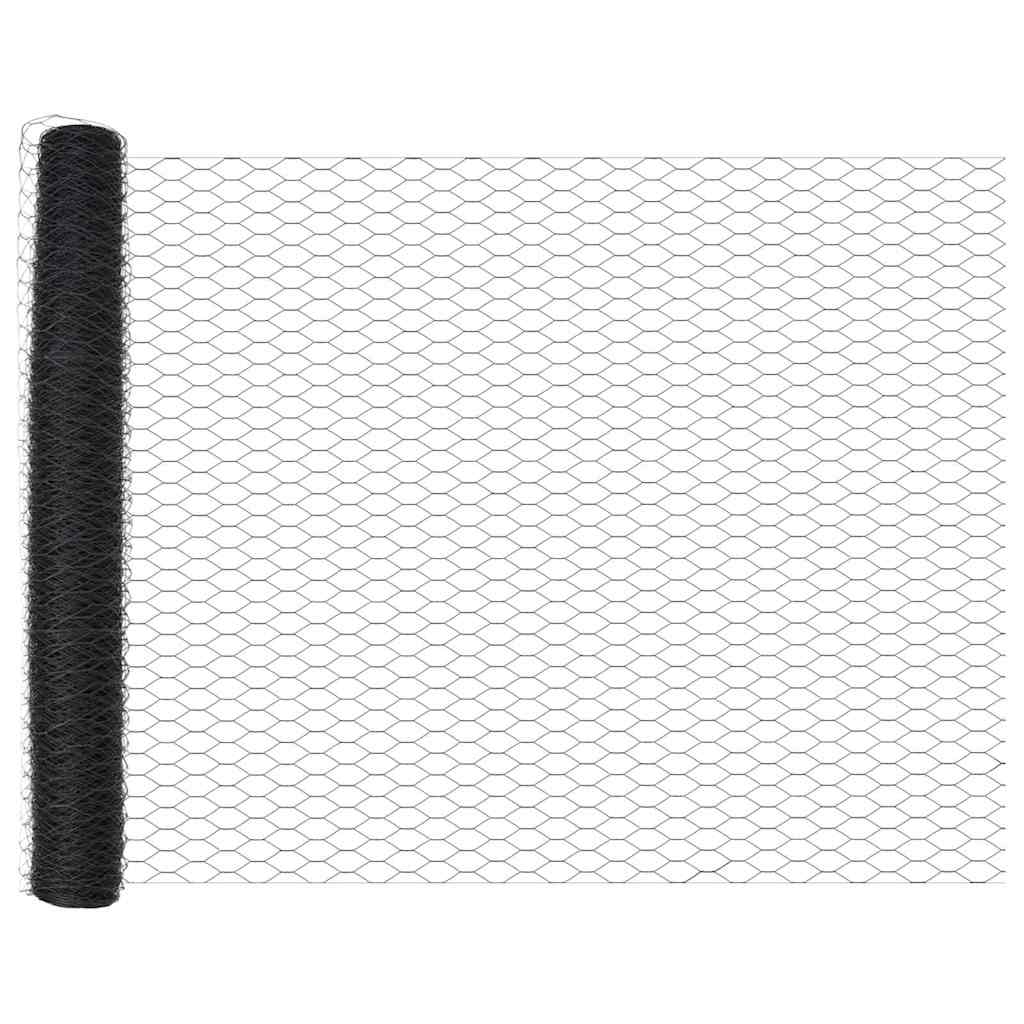 Heksagonalna ograda Siva 1,4 x 10 m PVC