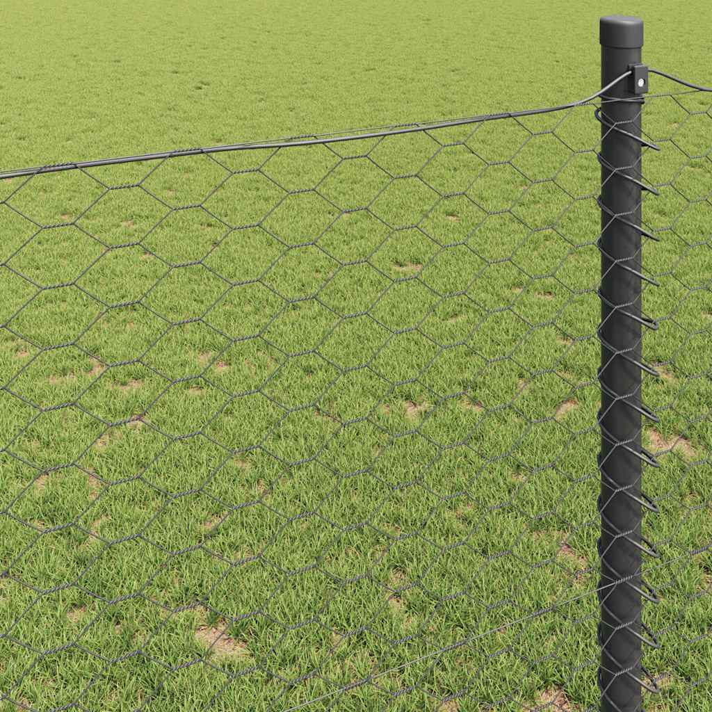 Heksagonalna ograda Siva 1,5 x 50 m PVC