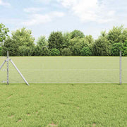 Heksagonalna ograda Srebrno 0,6 x 25 m Pocinčani čelik