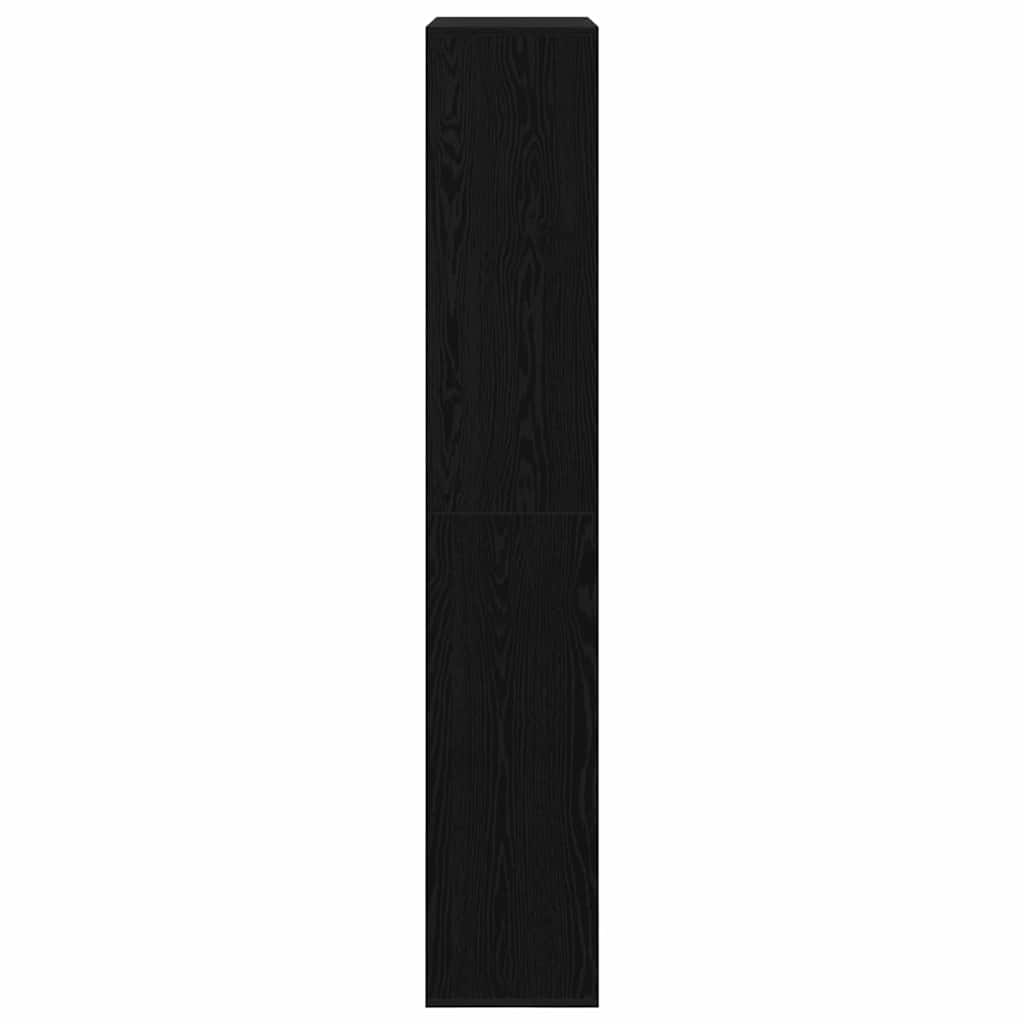 Ormarić za knjige 2 pcs Crni hrast 100 x 33 x 187,5 cm