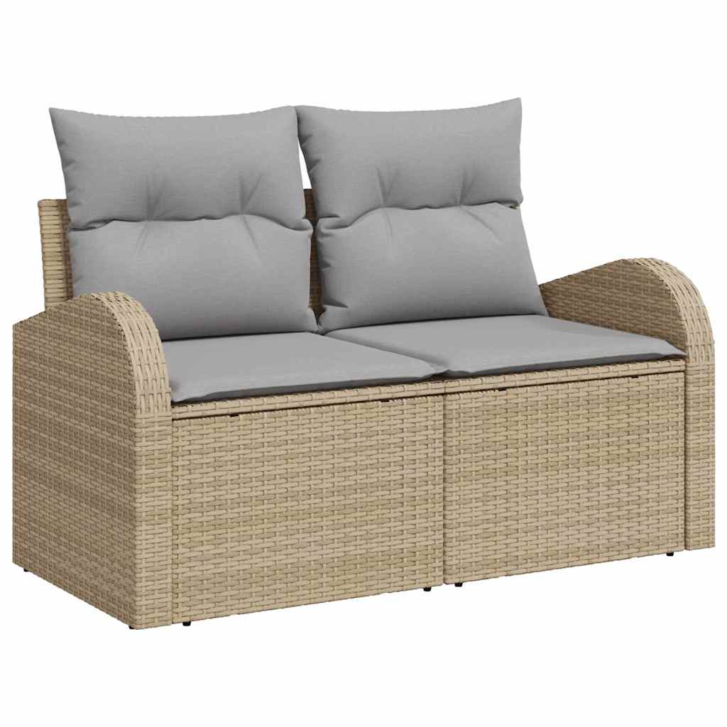 Sjedeća garnitura za vrt Bež poliratan