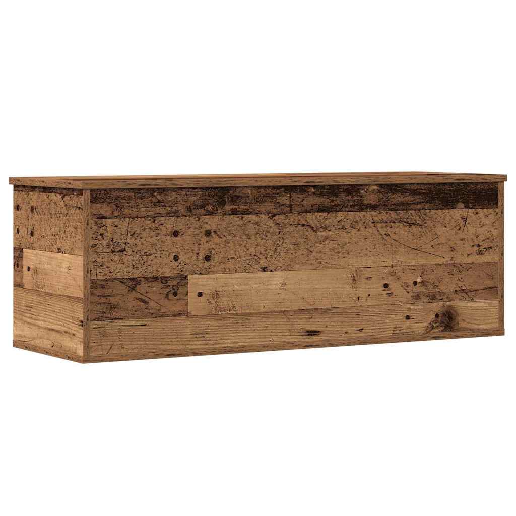 Kutija za spremanje s pohranom Staro drvo 102 x 35 x 35 cm