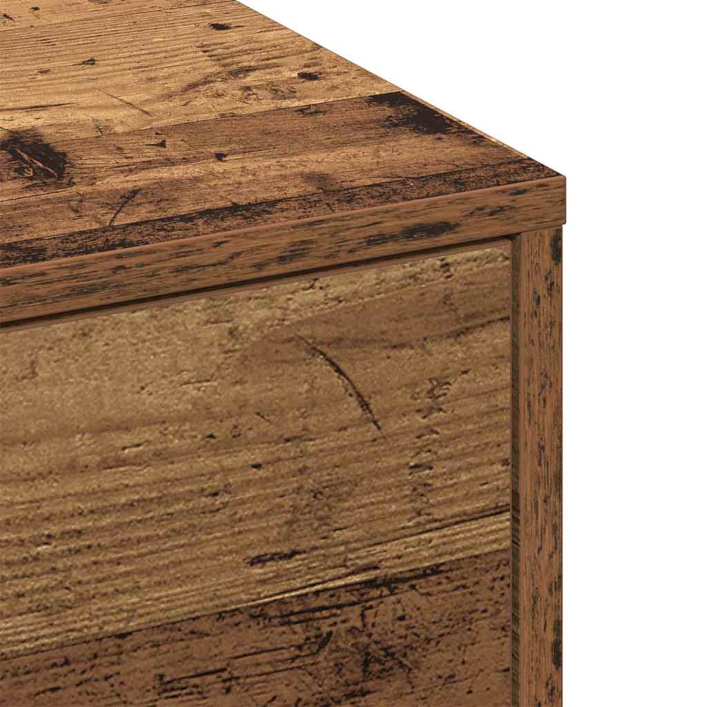 Kava Stol Staro drvo 90 x 90 x 28 cm Konstruirano drvo