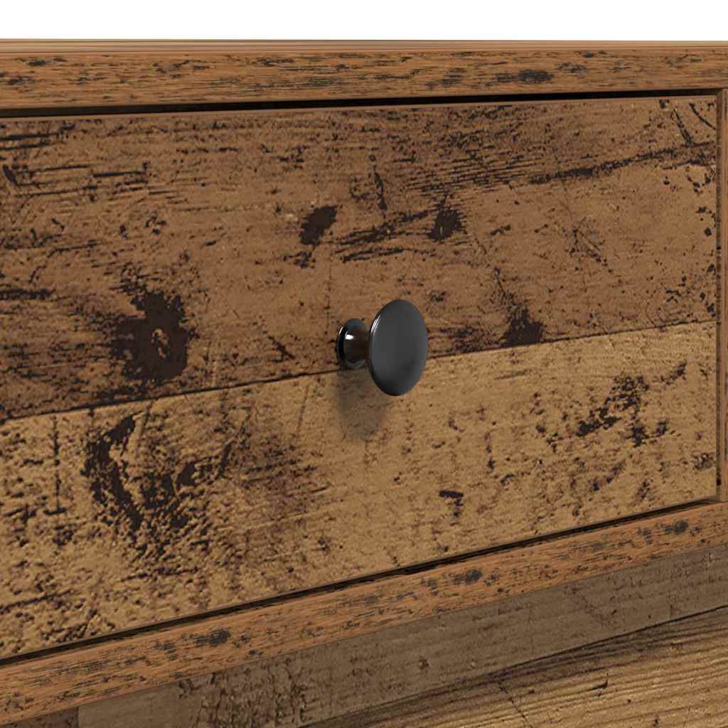 Kava Stol Staro drvo 90 x 90 x 28 cm Konstruirano drvo