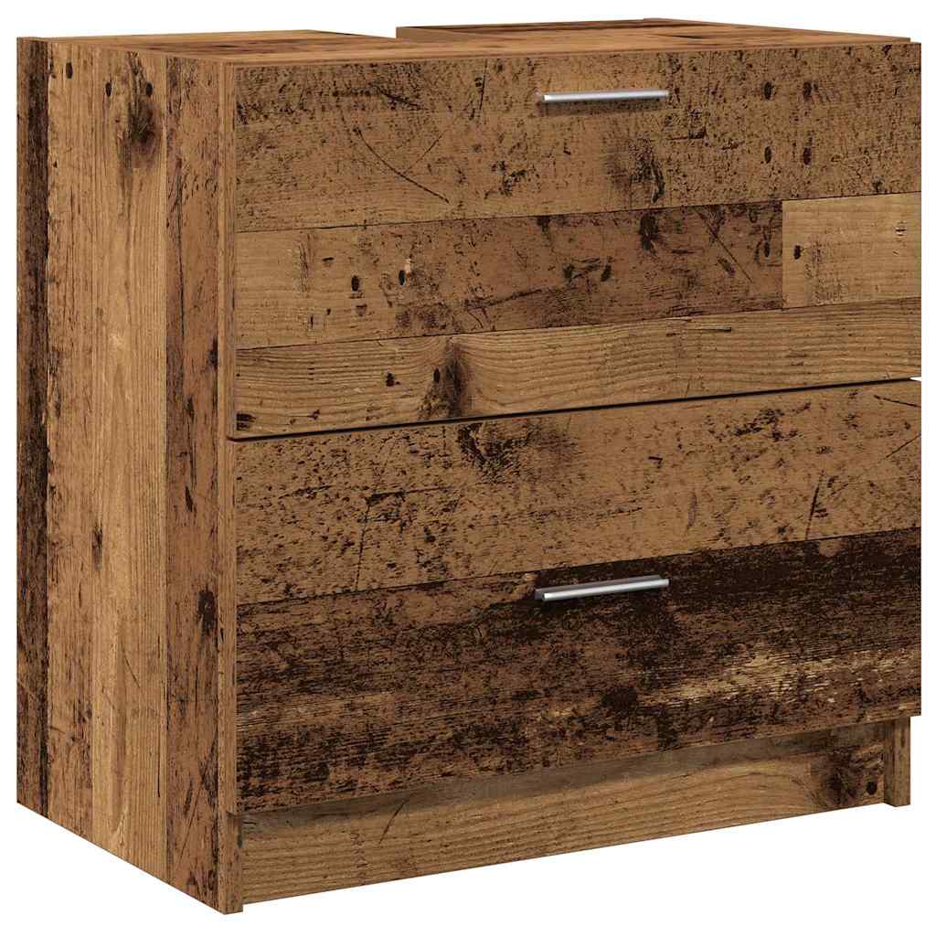 Kupaonski ormar Staro drvo 59 x 37 x 59 cm Konstruirano drvo