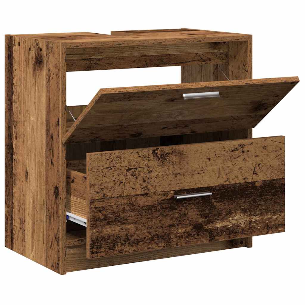 Kupaonski ormar Staro drvo 59 x 37 x 59 cm Konstruirano drvo