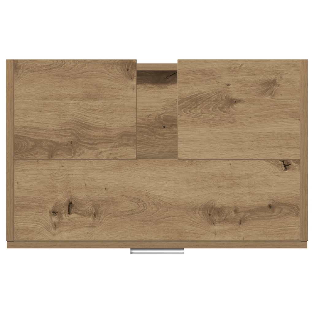 Kupaonski ormar s ladicama Umjetnički hrast 59 x 37 x 59 cm