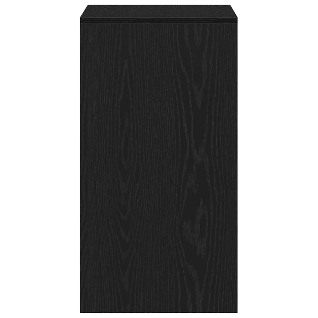 Kozmetički Stol Crni hrast 60 x 40 x 75 cm Konstruirano drvo