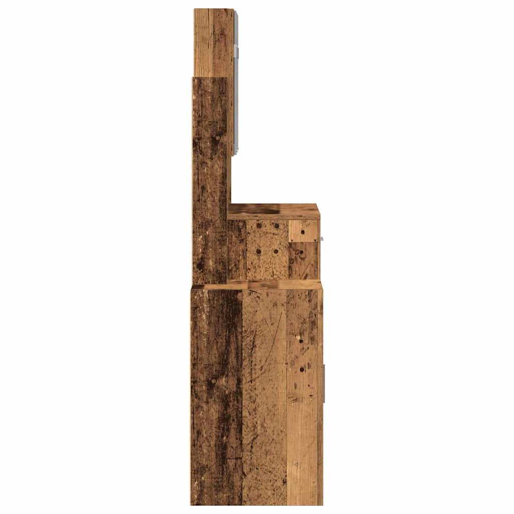 Toaletni stol Staro drvo 80 x 35 x 132 cm Konstruirano drvo