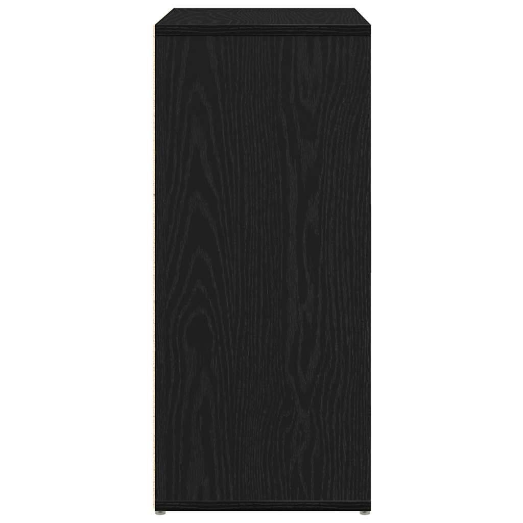 Komoda crni hrast 60x31x70 cm Inženirsko drvo