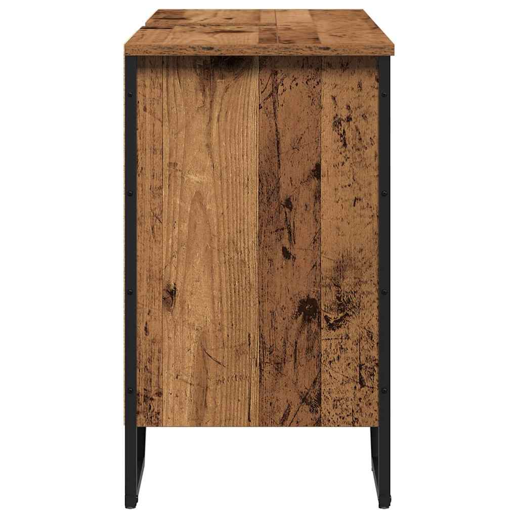 Kupaonski ormarić za sudoper Staro drvo 91 x 35 x 60 cm