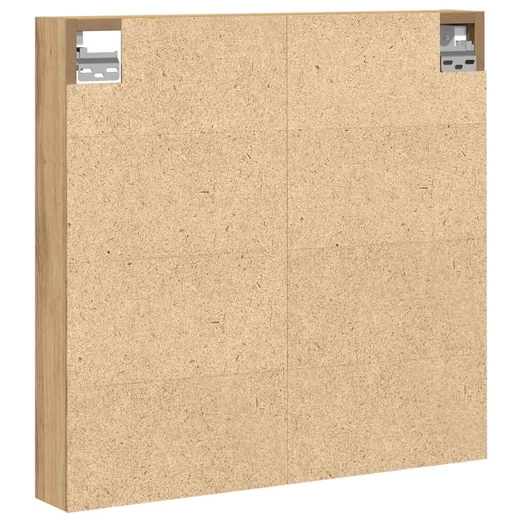 Ormar za izlaganje s policom Umjetnički hrast 60 x 8,5 x 58 cm