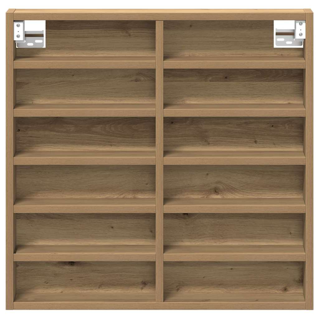 Ormar za izlaganje s policom Umjetnički hrast 60 x 8,5 x 58 cm
