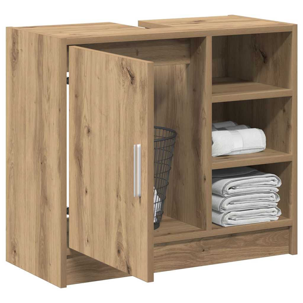 Kupaonski ormar s policom Umjetnički hrast 63 x 29 x 55 cm